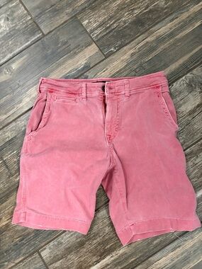 American Eagle Outfitters Pink Men’s Flat Front Shorts